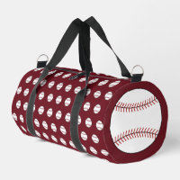 Sac à double baseball rouge