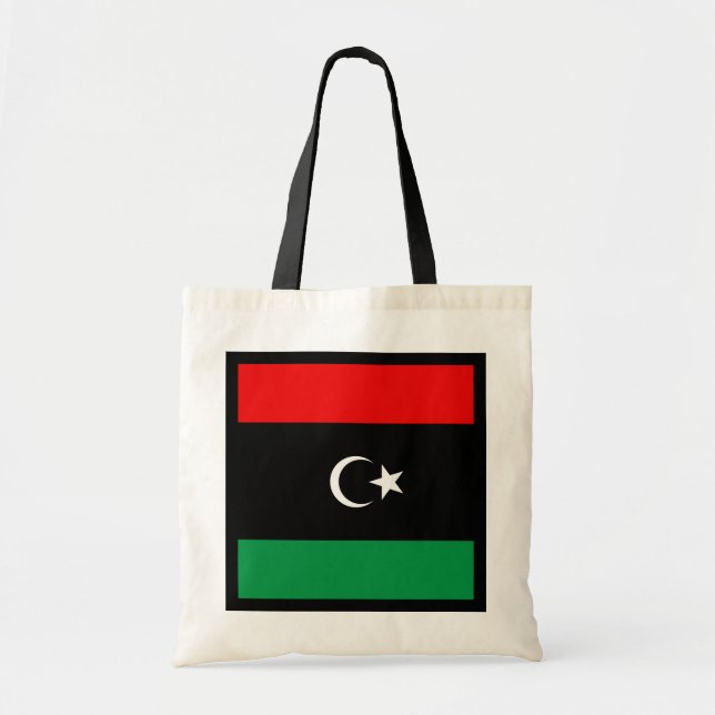 Sac à drapeau de la Libye (Devant)