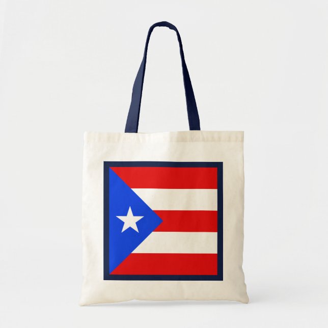 Sac à drapeau Porto Rico (Devant)