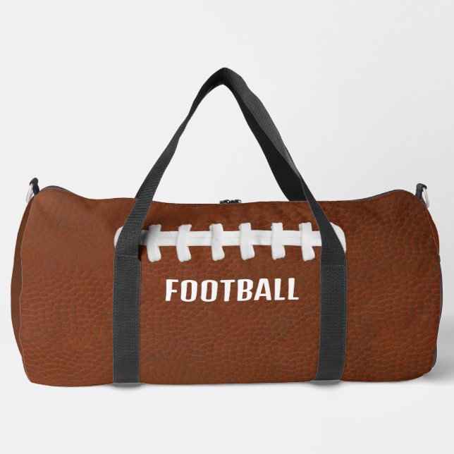Sac à duffel de conception de football (Recto)
