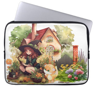 Sac À Électronique De Petite Sorcière Et Renard Mi
