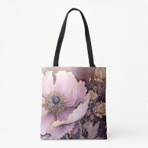 Sac à emplettes à imprimé floral dans les couleurs