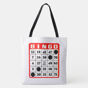 Sac à épaule de la carte de bingo