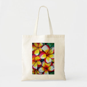 Sac à fleurs de frangipanier rose