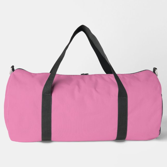 Sac à grand format rose simple imprimé D.Bags (Recto)
