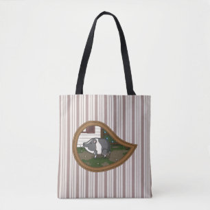 Sac à imprimé intégral Basil le Cochon