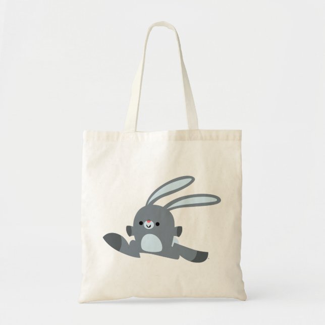 Sac à lapin joli en caricature (Devant)