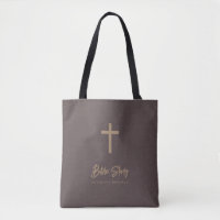 Sac à l'étude de la Bible en cuir marron aspect sc