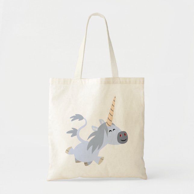 Sac à licorne caricorne mignon en trot (Devant)