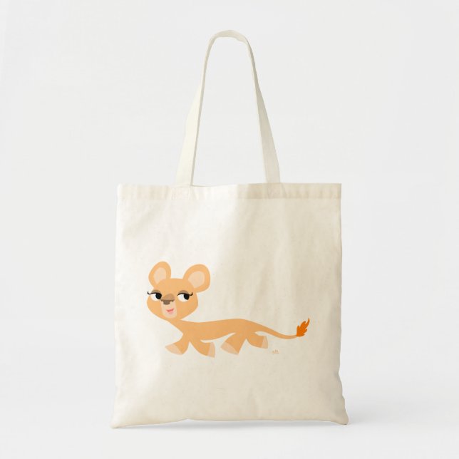 Sac à lionne caricature Cool (Devant)
