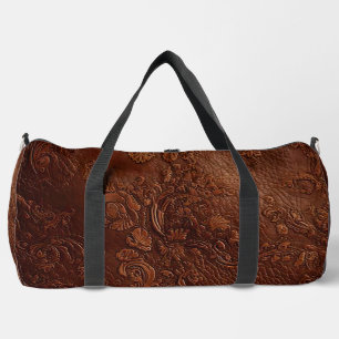 Sac à lunettes de voyage en cuir Brown polyvalent