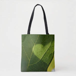 Sac à main à feuilles et cœur de soleil
