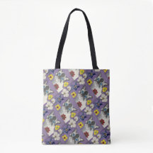 Sac à main à motif floral et chat 
