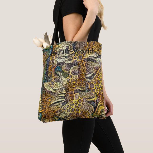 Sac à main abstrait de style boho (De près)