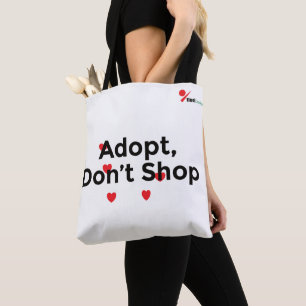 Sac à main Adopt Don’t Shop pour amoureux des anim