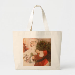 Sac à main avec Père Noël