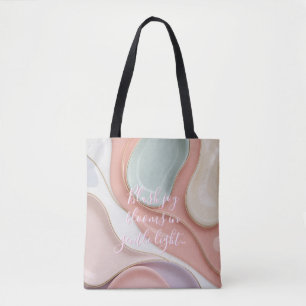 Sac à main avec un graphique abstrait élégant
