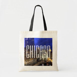 Sac à main budget à l'effigie de la skyline de Chi