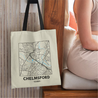 Sac à main carte de Chelmsford, ville d'Essex