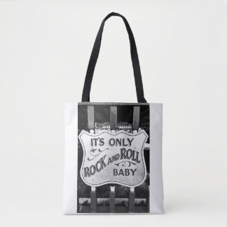 Sac à main 'C'est juste du rock and roll bébé'