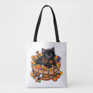 Sac à main chaton Halloween