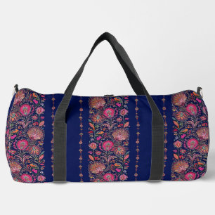 Sac à main chic bleu et rose personnalisé