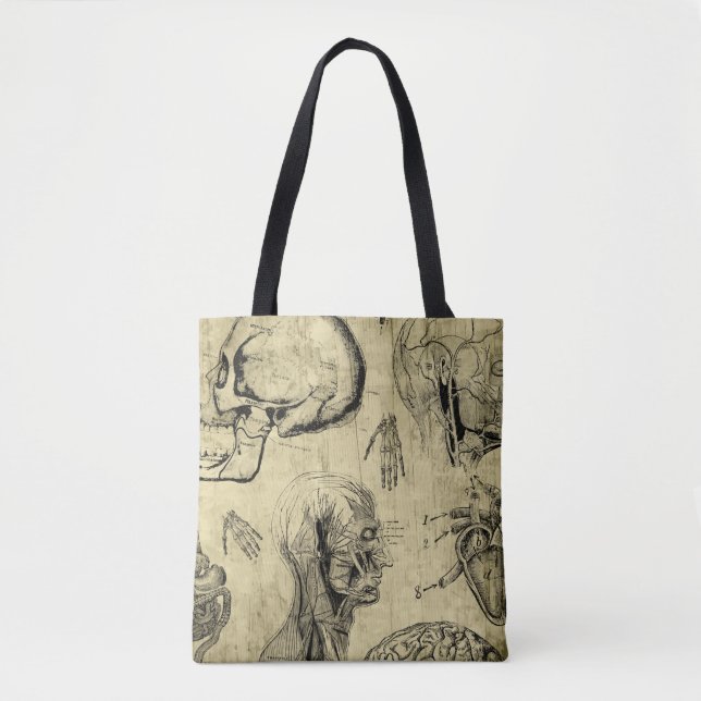 Sac à main d'anatomie vintage (Devant)