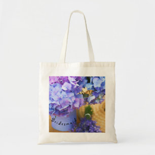 Sac à main de demoiselle d'honneur à hortensia ble
