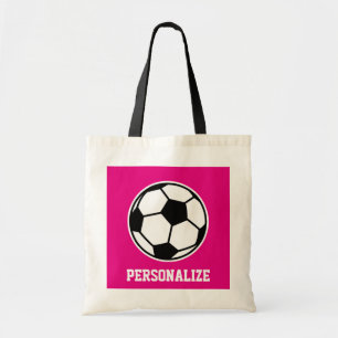 Sac à main de football rose pour l'équipe de fille
