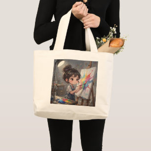 Sac à main de peintre fille fantaisiste