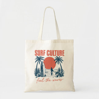 Sac à main de plage rétro Surf Culture Feel The Wa