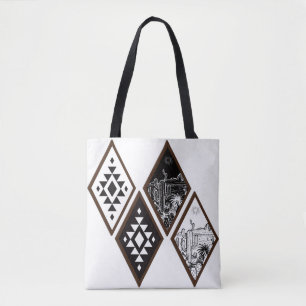 Sac à main diamant du désert du Sud-Ouest