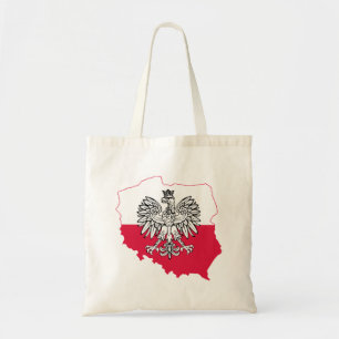 Sac à main Drapeau Carte Pologne
