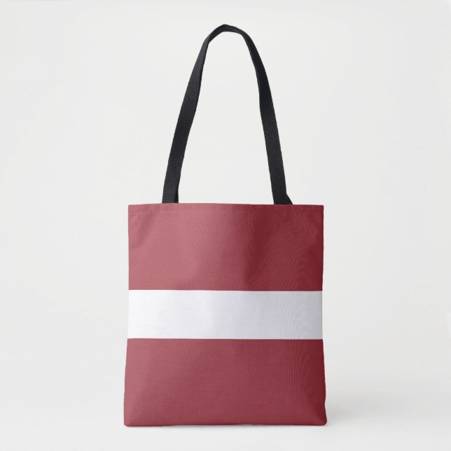Sac à main du drapeau de la Lettonie (Devant)