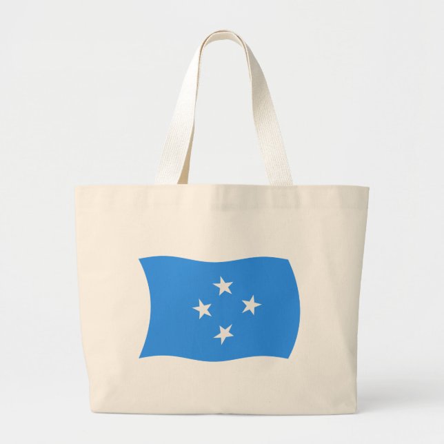 Sac à main du drapeau de Micronésie (Devant)