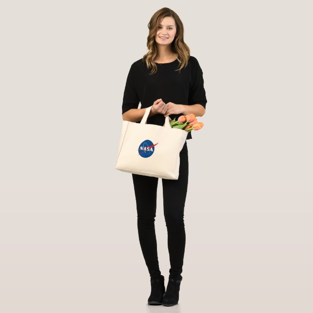 Sac à main en coton de la NASA Fourre-tout (Pluto  (Devant (modèle))