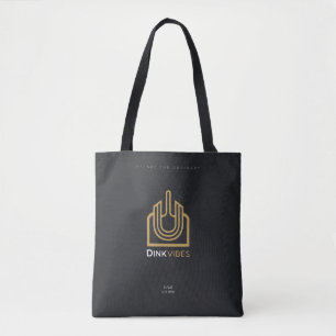 Sac à main en coton noir de la série Elite Minimal