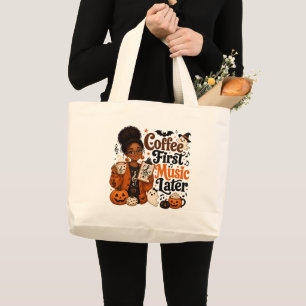 Sac à main en toile Citation Prof de Musique Hallo