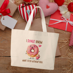 Sac à main en toile 'Joli donut 2 faces' pour la p