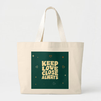 Sac à main en typographie romantique Cadeau de la