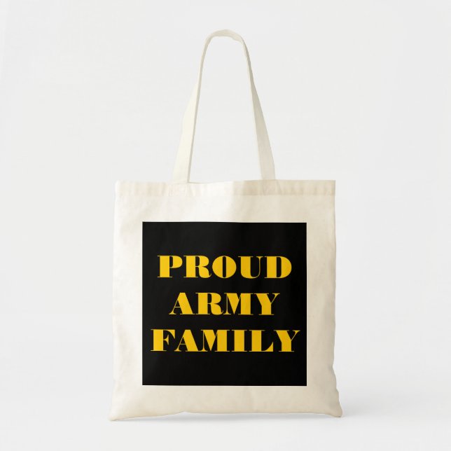 Sac à main Famille de l'Armée Fière (Devant)