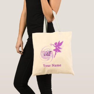 Sac à main fantaisie fée violette "La magie est ré