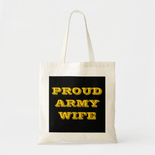 Sac à main Fière épouse de l'armée