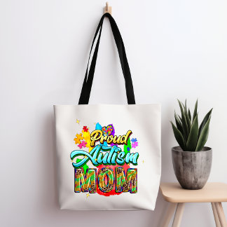 Sac à main fière maman de l'autisme