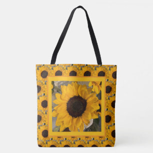 Sac à main Fleur de tournesol Croître & Fleurir