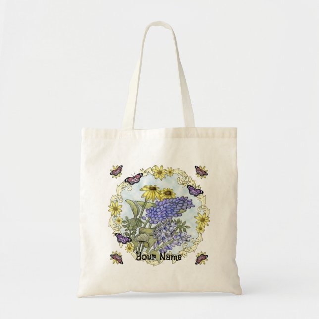 Sac à main Fleurs de printemps (Devant)