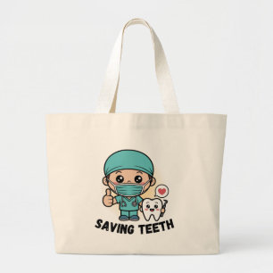 Sac à main FUNNY DENTIST : SAVING TEETH
