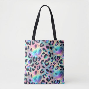 Sac à main girly et chic imprimé léopard opale