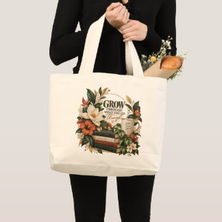 Sac à main « Grandir à travers ce que vous vivez »