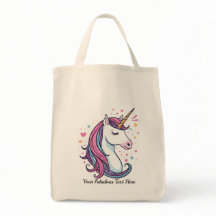 Sac à main licorne personnalisable avec des couleu